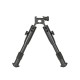 Adjustable Bipod For RIS Rail - Short, Improve stability and accuracy with the Rokstad Adjustable Bipod, designed to provide a solid shooting platform for compatible rifles